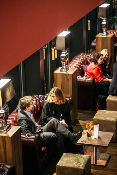 Lounge area at Classic Remise Berlin | © Harald Höllrigl