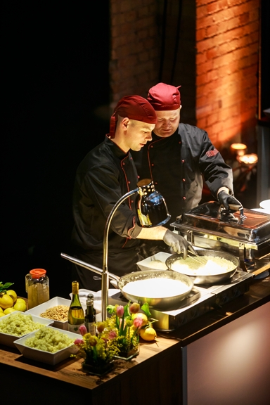 Live cooking station | © Harald Höllrigl