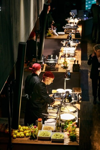 Chef during live cooking | © Harald Höllrigl